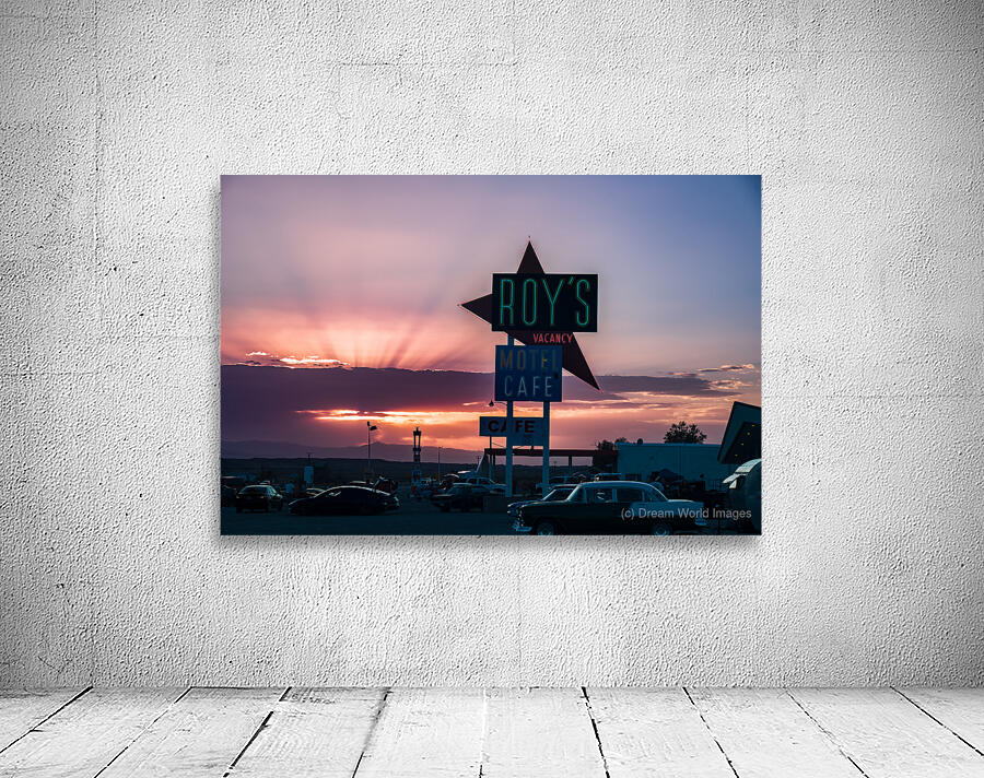 Neon Dreams on the Mother Road Wall Preview