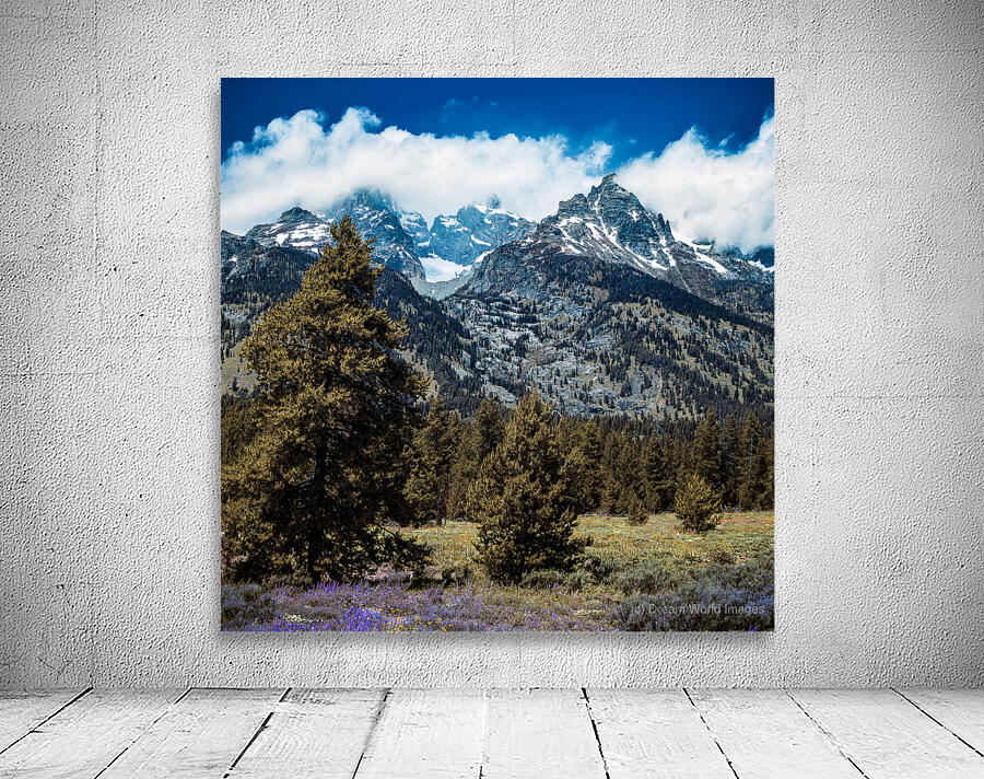 Teton Grandeur   Mountain Cathedra Wall Preview