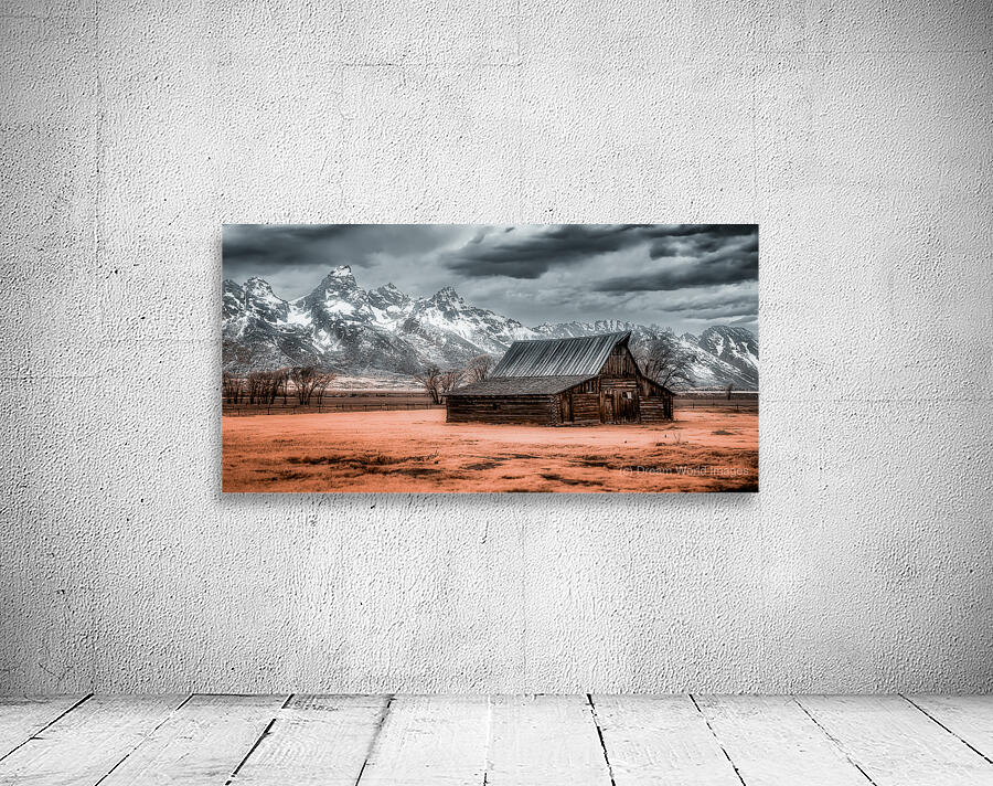 The Tetons in a Different Light Wall Preview