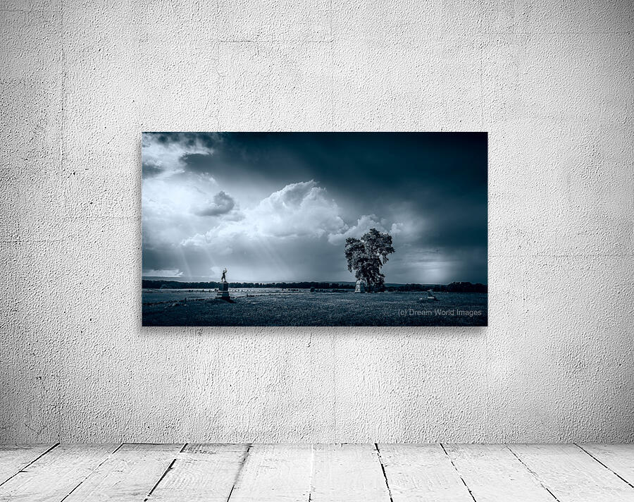Majestic Tranquility: A Storm at the Angle in Gettysburg Wall Preview