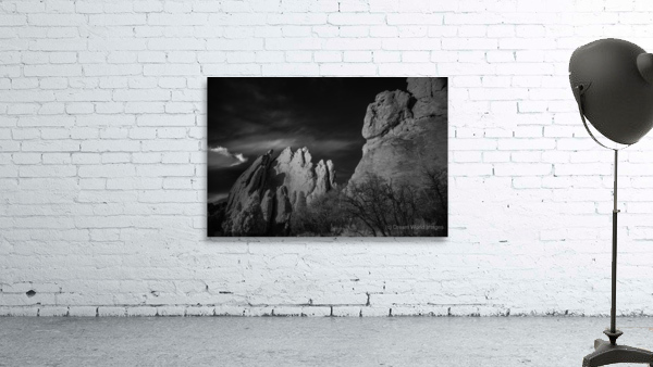 Lighted Rock Peak Wall Preview