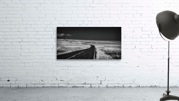 Horizon of Infinite Solitude: Long Black Road Wall Preview