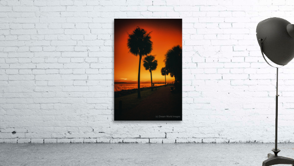 Sunset Stroll on Saint Simons Island Wall Preview