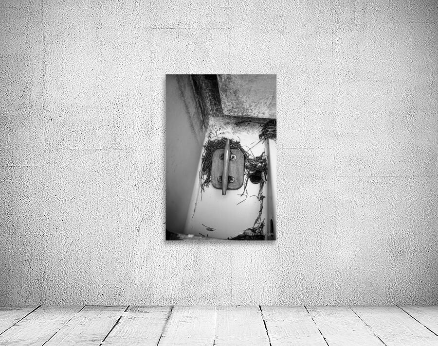 Monochrome Marine: Exploring Boat Details Wall Preview