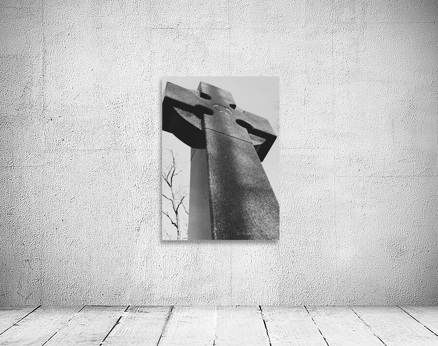 Monumental Majesty: Exploring the Modern Stone Cross Sculpture Wall Preview