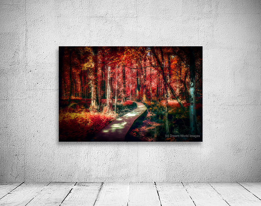 Red Swamp Walk Wall Preview