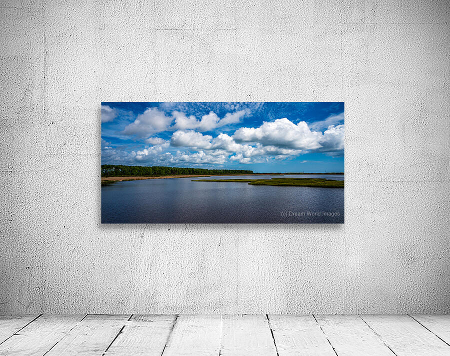 Marshland Tranquility: A Glimpse into Bodie Islands Outer Banks Beauty Wall Preview