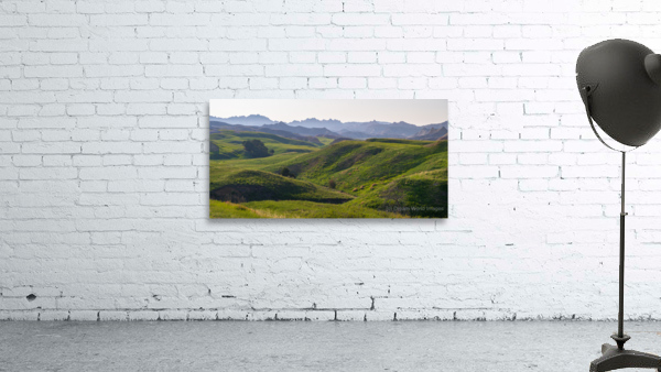 Verdant Horizons: Exploring the Green Badlands Wall Preview