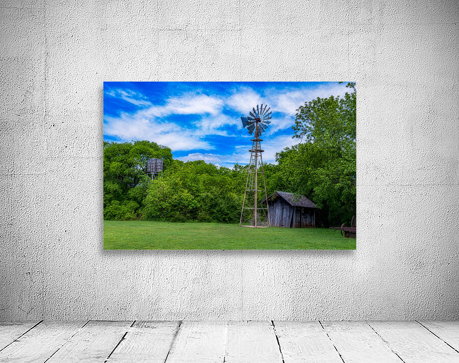 Windmill Whispers: Timeless Windmill Charm Wall Preview