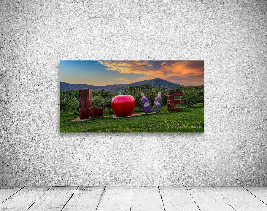 Mountain Garden Mosaic Wall Preview