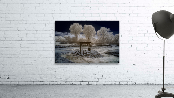 Frosted Tranquility Trelles Wall Preview