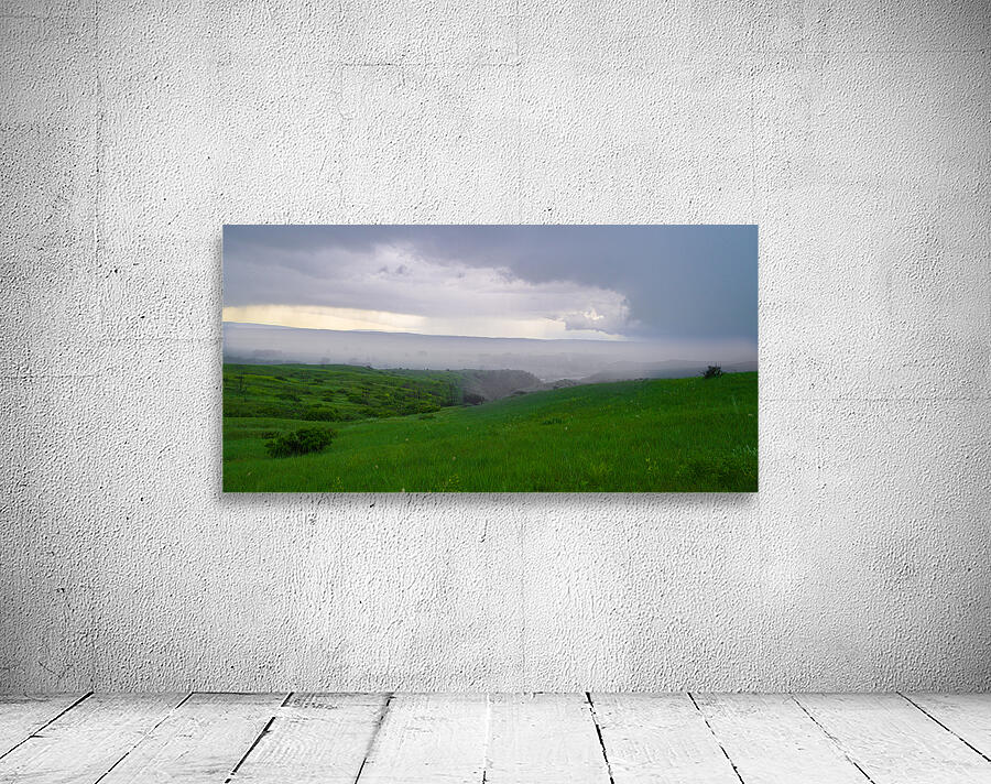 Stormy Skies Over Little Bighorn Wall Preview