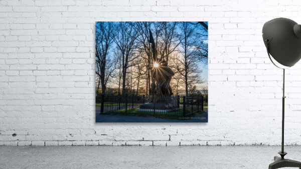 North Carolina Monument Sunset Wall Preview