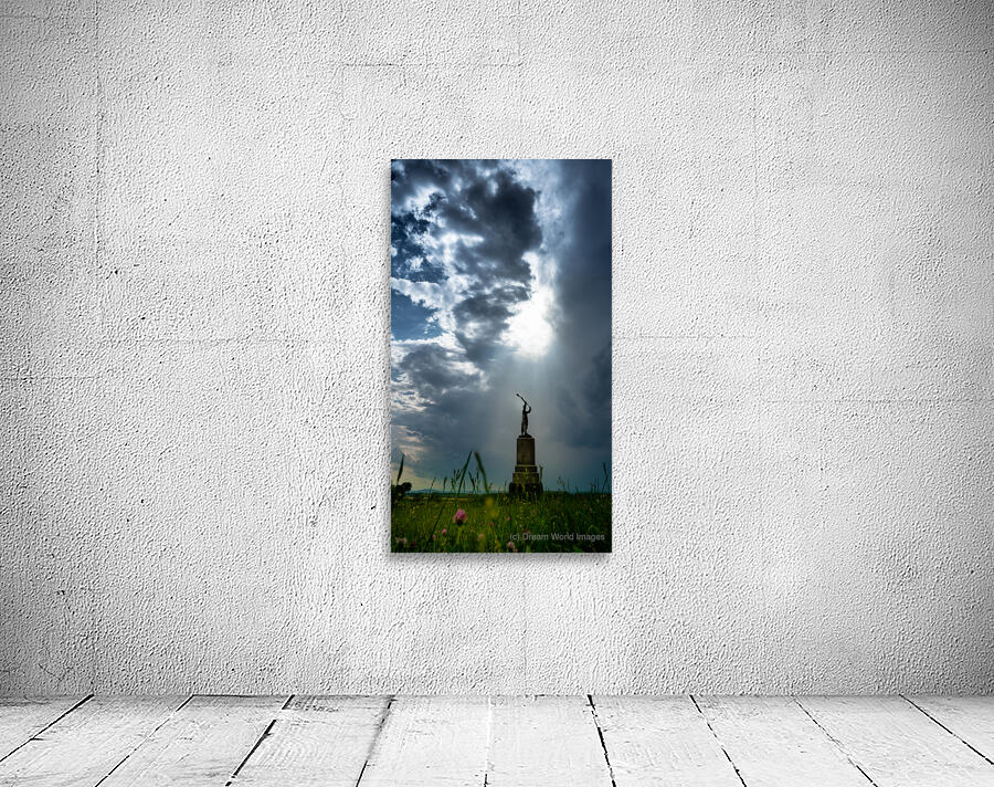 Breaking Through History: Sunset at the 72nd PA Monument Wall Preview