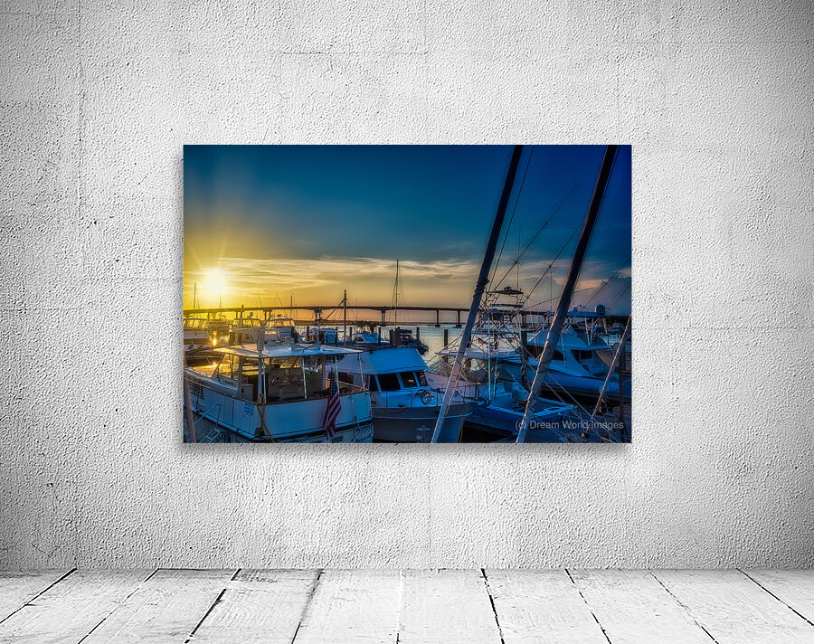 Majestic Marinas: Exploring Beauforts Coastal Elegance Wall Preview