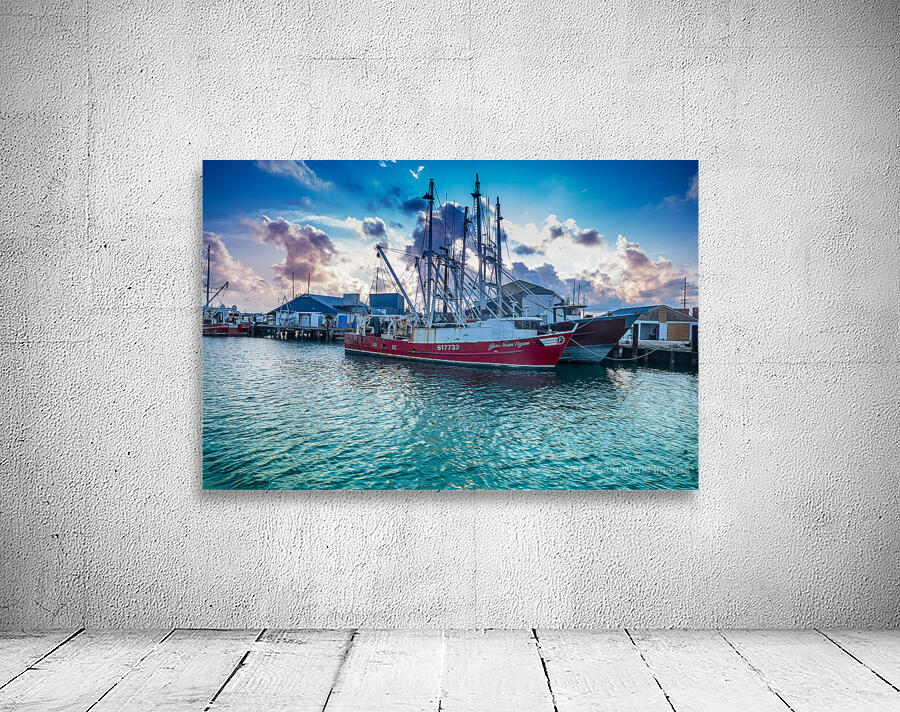 Shrimpers Rest: A Dockside Tale of a Coastal Catcher Wall Preview