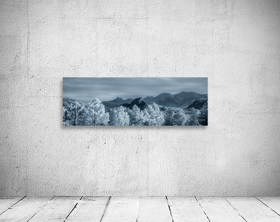 Vista Views: A Distant Gaze from Mount Rushmore Wall Preview