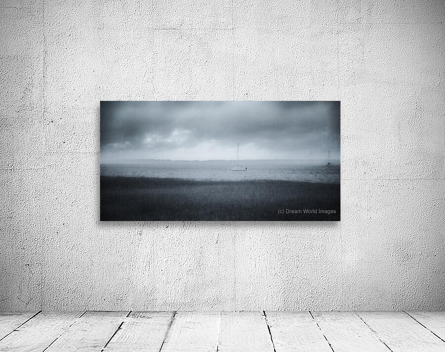 Rainy Day Adventures: A Foggy Sailboat Tale Wall Preview