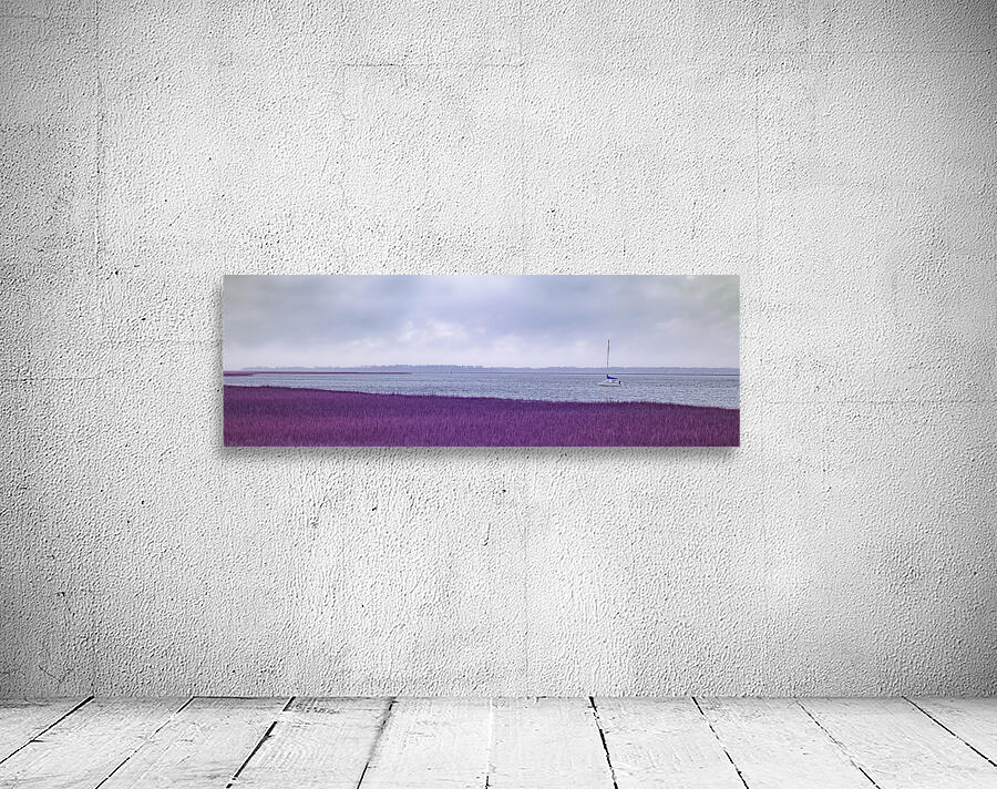 Misty Maritime Charm: A Rainy Day Sailboat Sojourn in Saint Mary Wall Preview