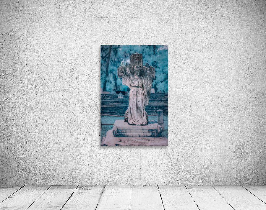 Rainy Day Reflections: Exploring Oak Grove Cemeterys Angel Memo Wall Preview