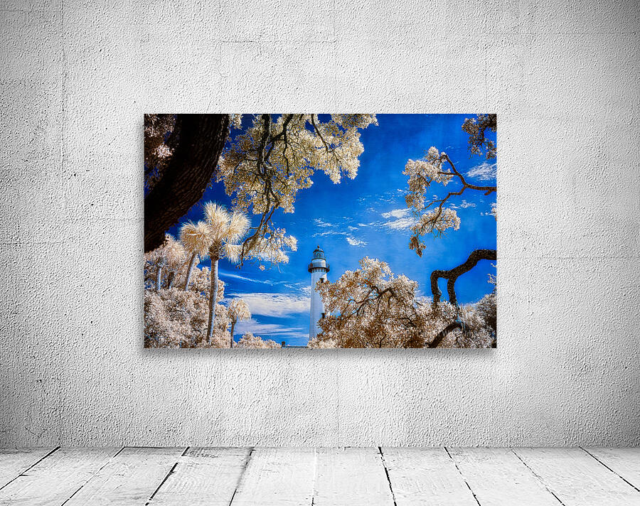 Whispers of Light: Saint Simons Lighthouse Enchantment Wall Preview