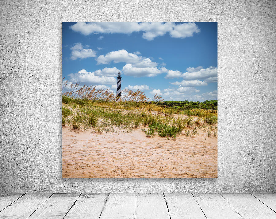 Whispers of Light: Distant Hatteras Lighthouse Wall Preview