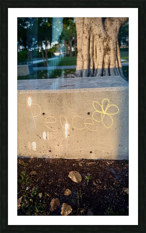 Messages in the Park by rongraywolflevinephotoart