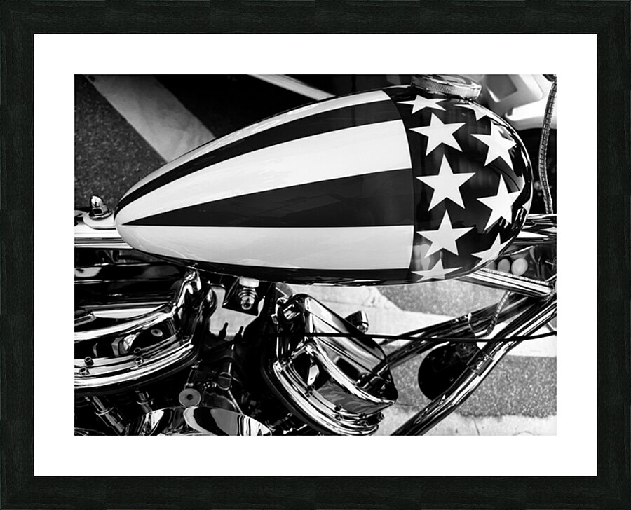 Chrome and Glory in Black and White. by rongraywolflevinephotoart