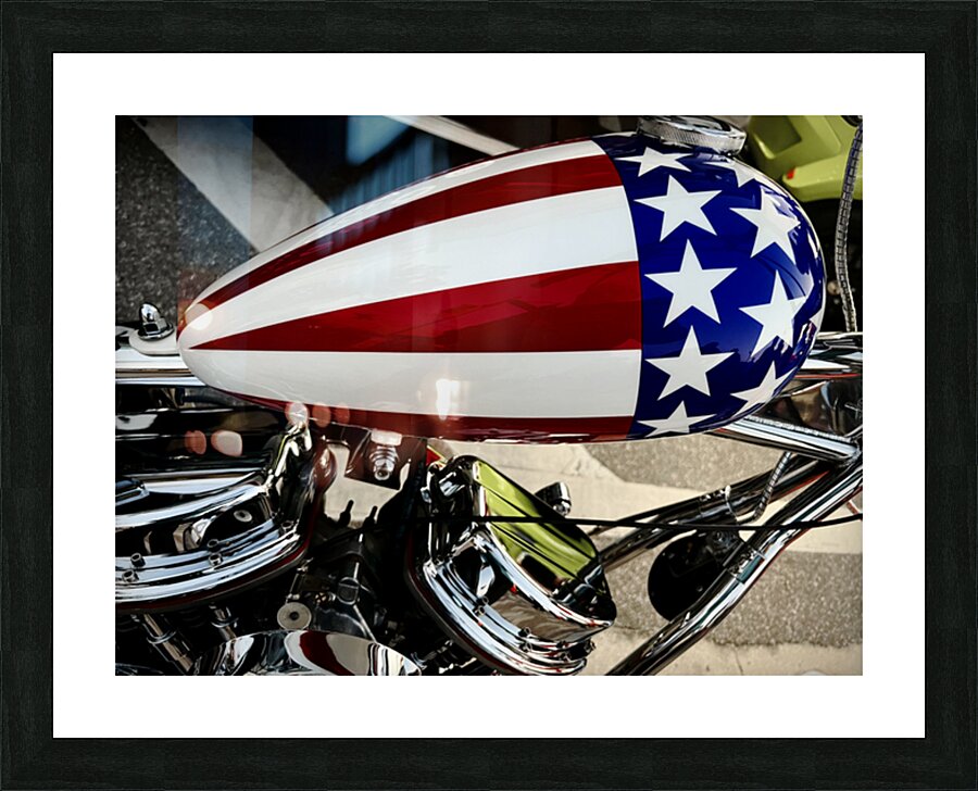 Stars Stripes and Chrome by rongraywolflevinephotoart