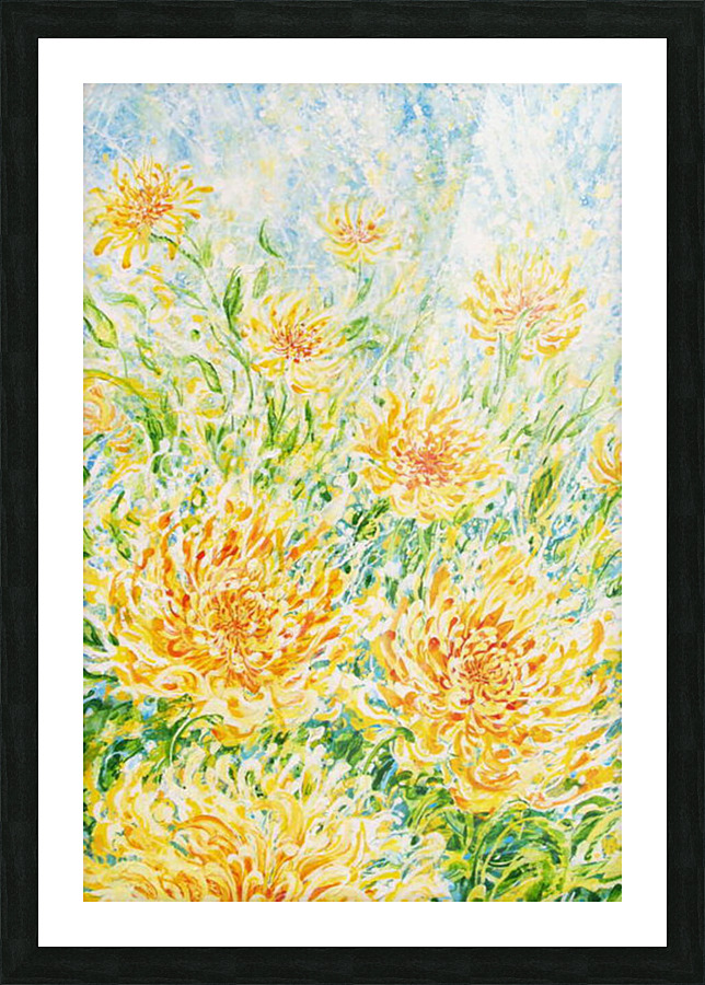 Flowers Picture Frame print