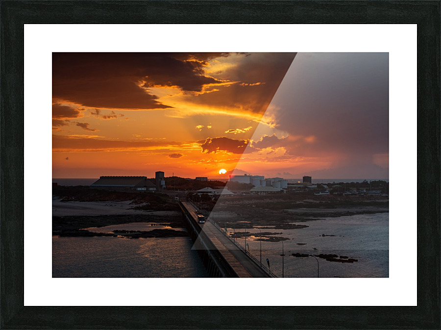  Broome Sunset Picture Frame print