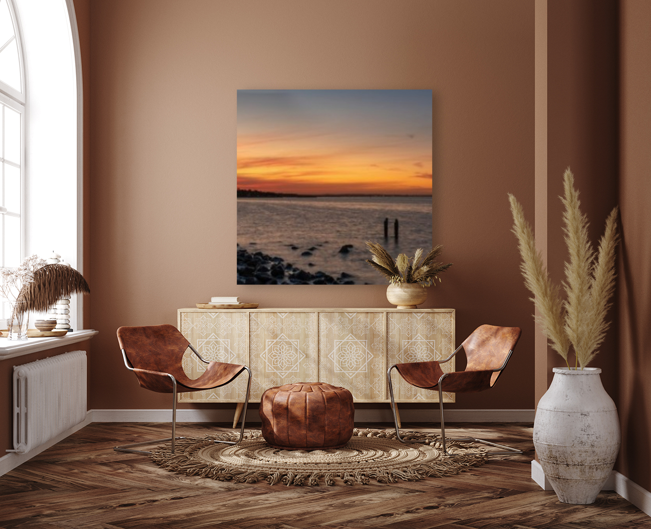 Bayside Sunset Reproduction