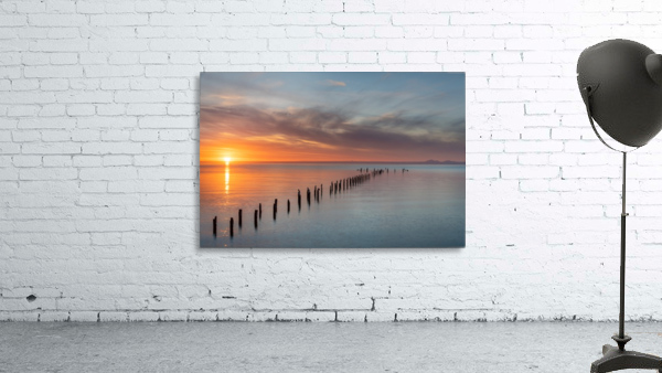 Sunset Pier Wall Preview
