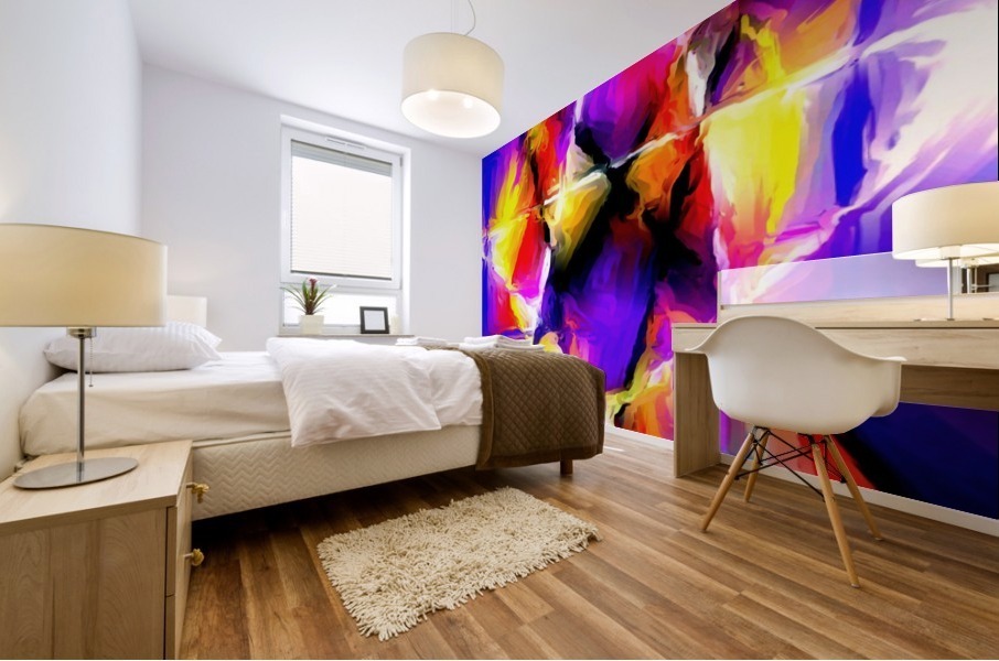 star Mural print