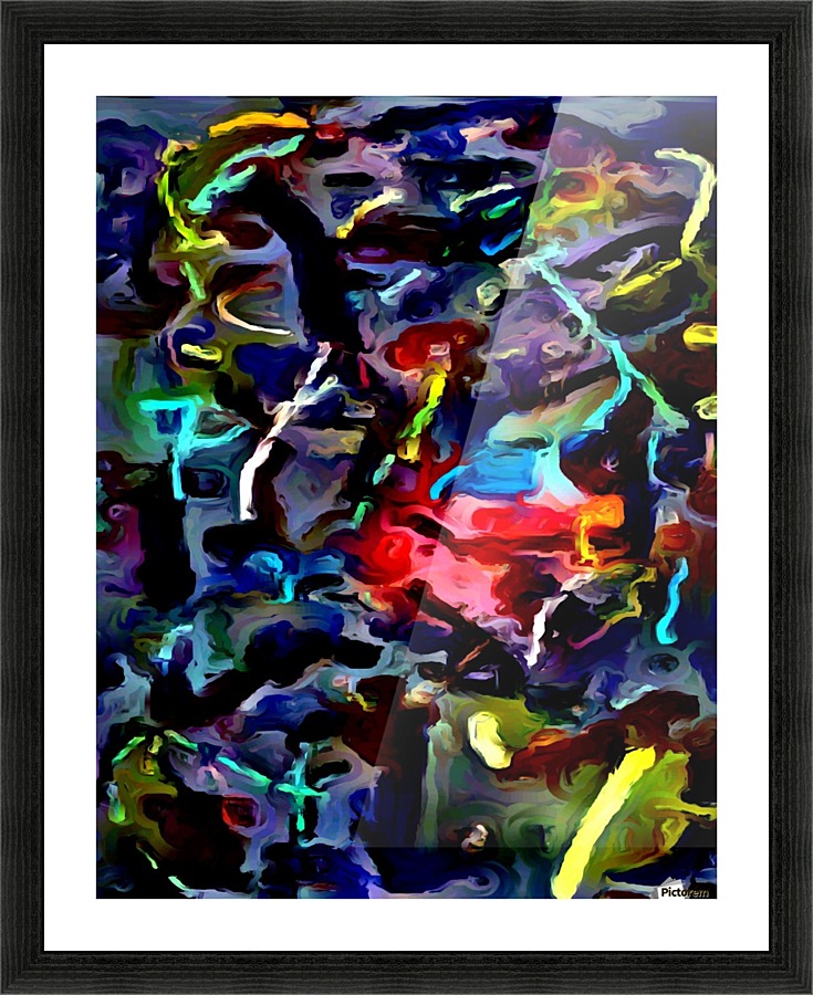 colle2 Picture Frame print