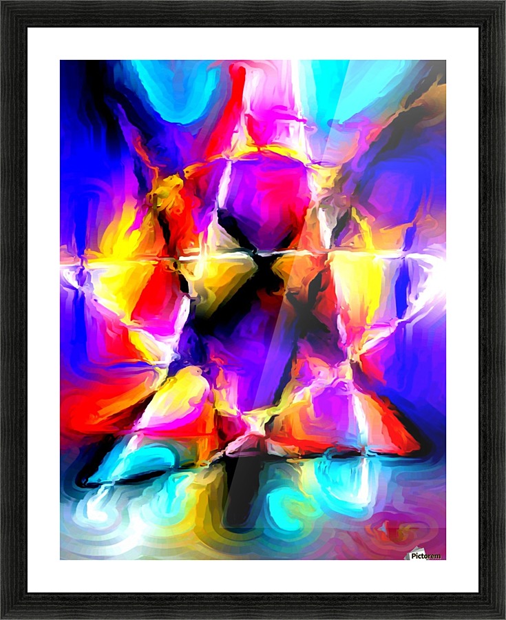 star Picture Frame print