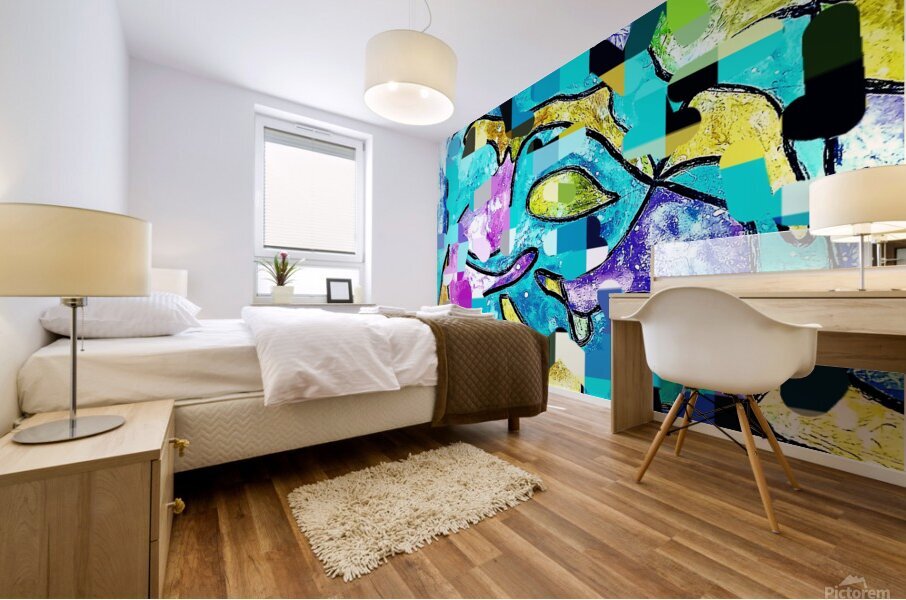 Inside out Mural print