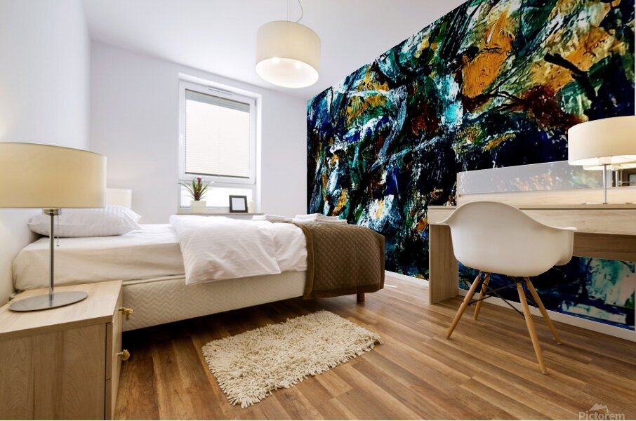 Forest walk  Mural print