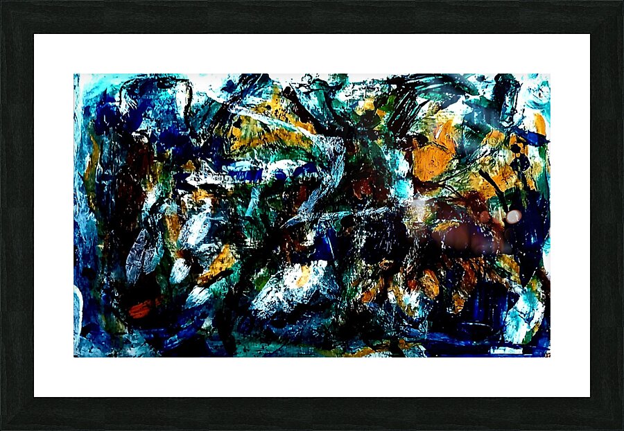 Forest walk  Picture Frame print