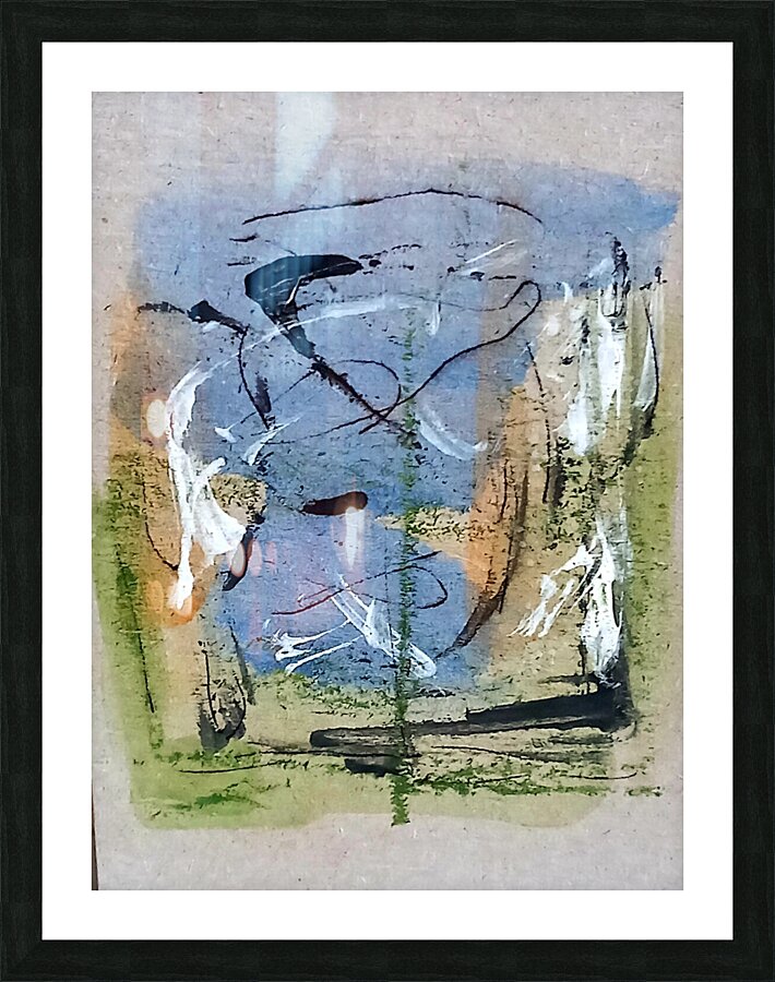 Intuitive Painting 5 Picture Frame print