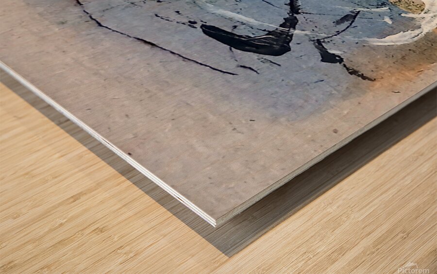 Intuitive Painting 5 Wood print