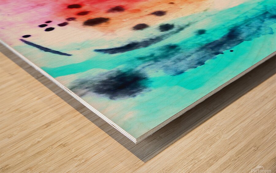 Summer breeze  Wood print