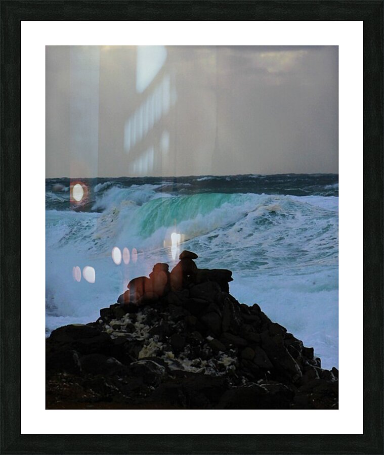 Rock and Roller Picture Frame print