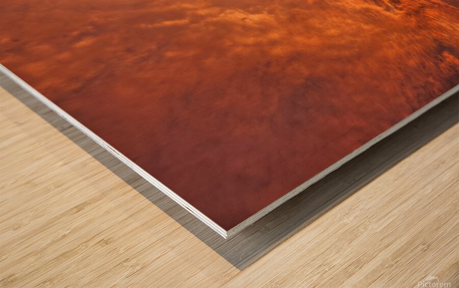 Sienna Sunset Wood print