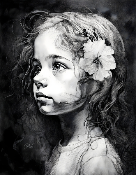 Windswept Curls Digital Download