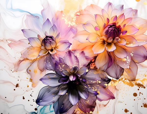 Dahlias Study II Digital Download
