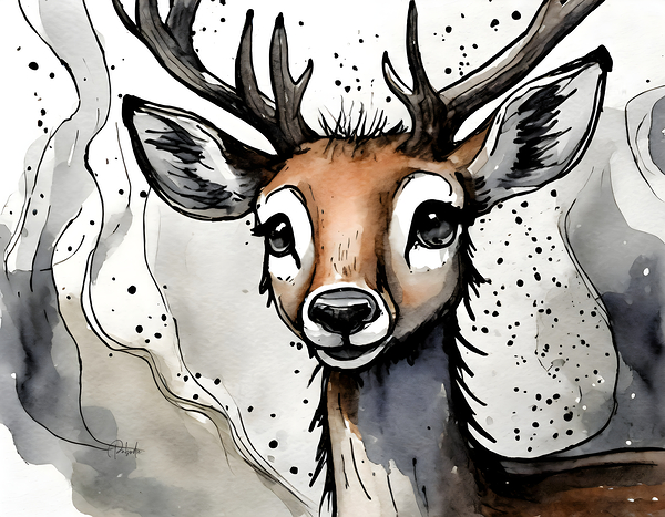 Delightful Deer Digital Download