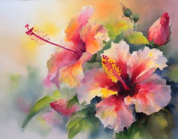 Just For Today Hibiscus Téléchargement Numérique