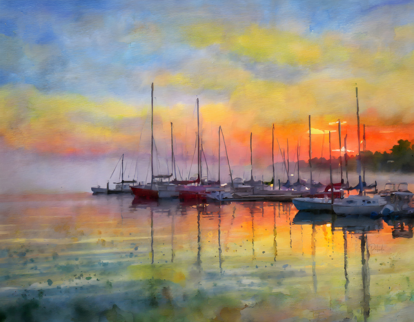 Red Sky in the Morning Digital Download