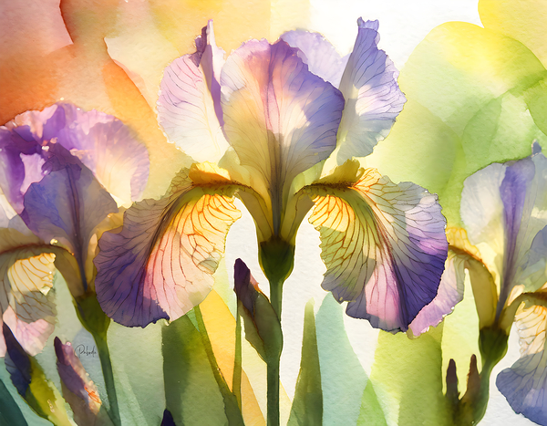 The Beautiful Iris Digital Download